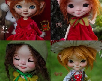 Pre-order Custom Elf Pixie Blyth Doll