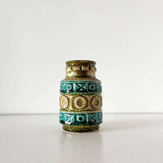 Ceramic vase, 1960s, West Germany