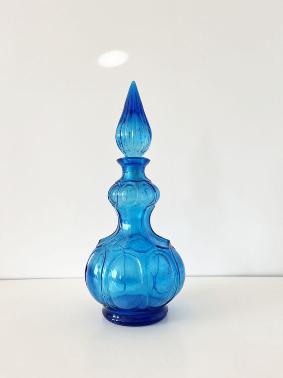Carafe Italienne Empoli bleue