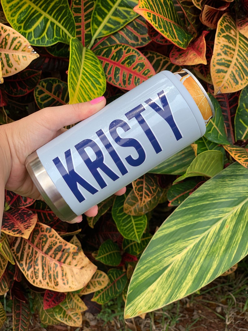 White Claw Slim Skinny Can Cooler Insulated Yeti Slim Can Etsy