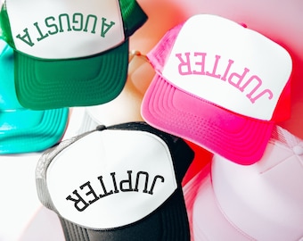 Augusta Trucker Hat, Golf Foam Snapback, Upside Down Augusta Cap, Masters Golf Gift, Retro Golf Hat, Augusta Georgia Souvenir, Golfer Gift