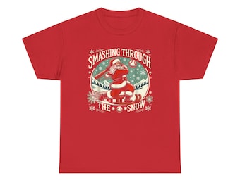 Baseball Christmas Santa Adult Shirt. Christmas Party Shirt. School Party Shirt. Baseball Shirt. Baseball Santa Shirt.