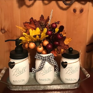 Sunflower Mason Bath Caddy