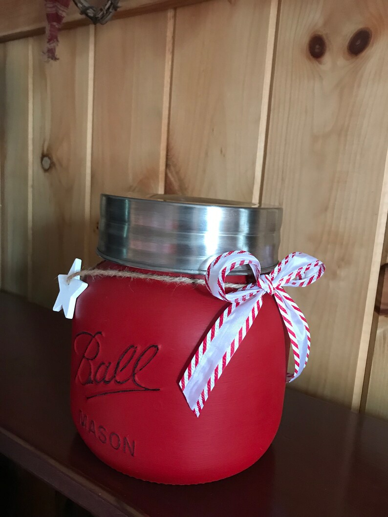 Mason Utensil Cookie Jar