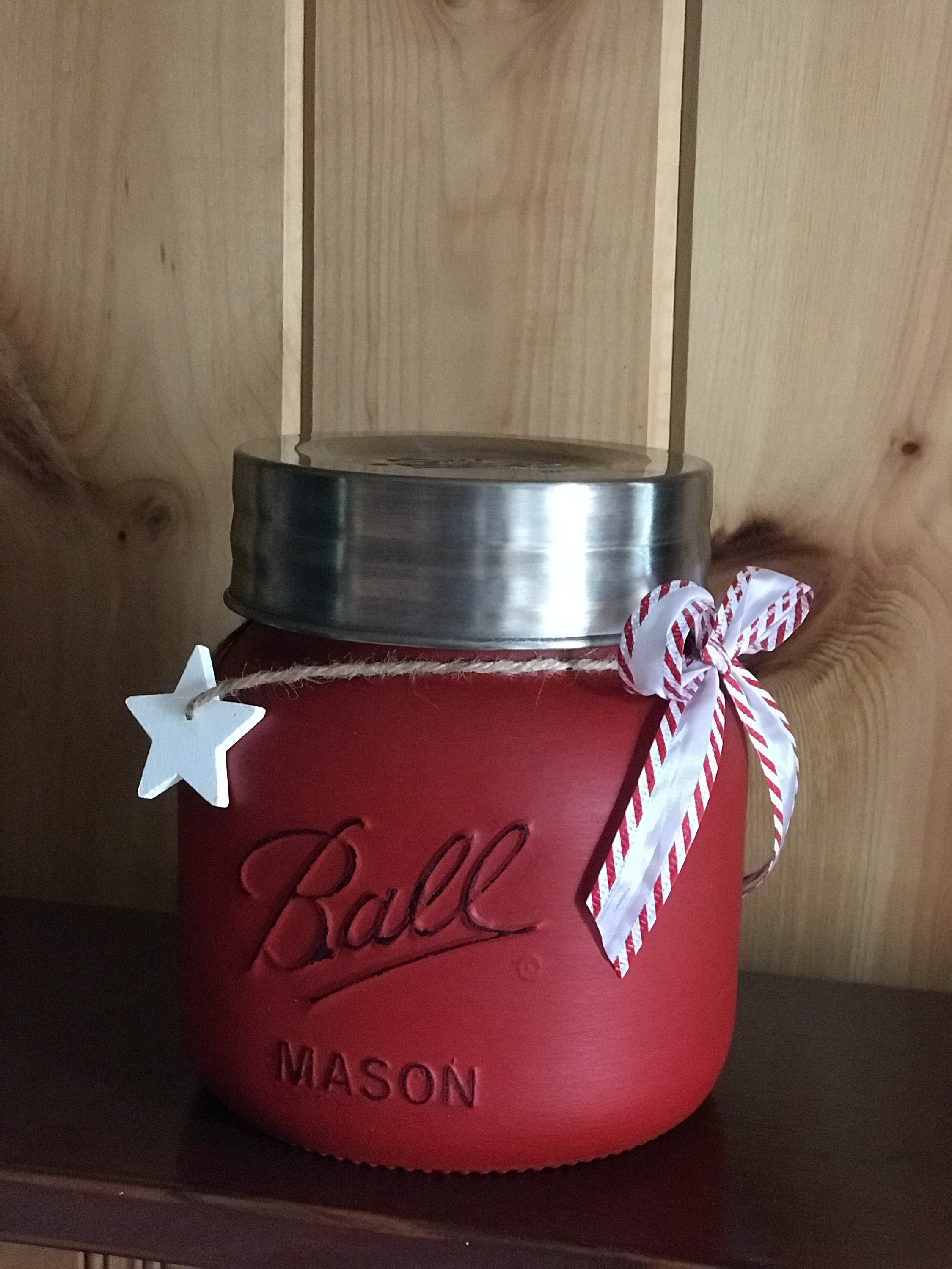 Mason Utensil Cookie Jar