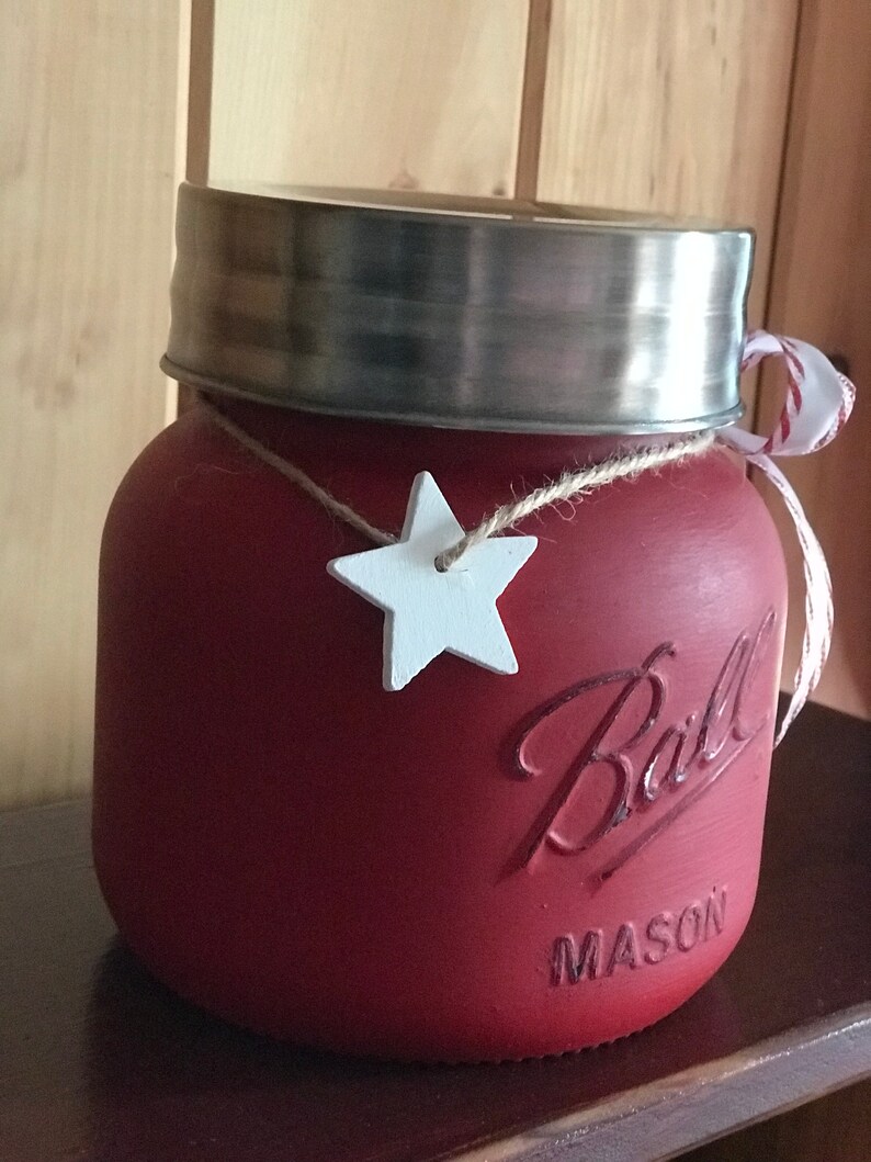 Mason Utensil Cookie Jar