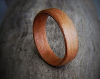 Custom Hand Made Wood Ring - Unisex Wood Rings - Handmade  Ring - Wodden Ring - Natural Jewelry - Unique Gift -  Couples Ring - Veneer Ring