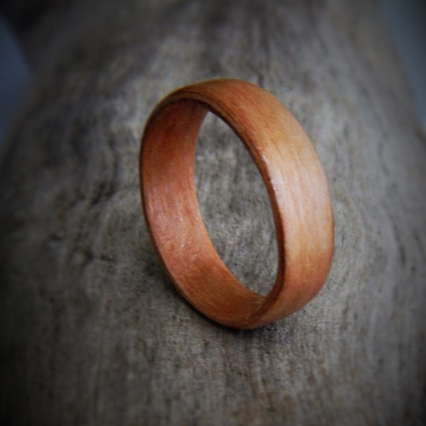 Handgefertigter Holzring - Unisex Holzring - Handgemachter Ring - Natürlicher Schmuck - Einzigartiges Geschenk - Ringe für Ihn