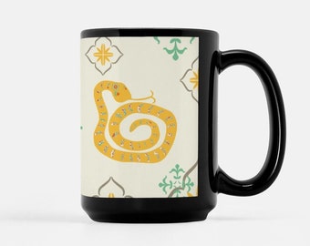 SNAKE Chinese lunar Horoscope Astrology Zodiac mug | Birthday, Babyshower, Lunar new year | Dragon, Rooster, Dog,Tiger, Goat, Rabbit, OX,Pig