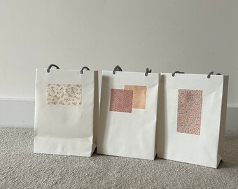 Upcycled Geschenktüten 4er Set