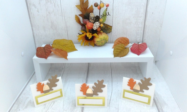 Rustic wedding place cards Thanksgiving place cards Various quantities. AutumnFall wedding place cards Thanksgiving place settings