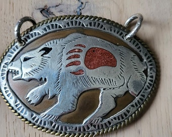 Lakota bear amulet