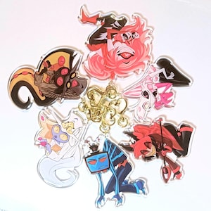 Hazbin Hotel Keychains