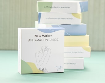52 New Mother Affirmation Card Deck