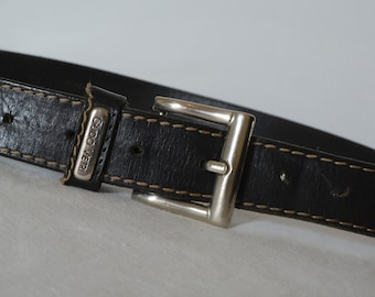 Mens Claudio Calestani Sterling Silver Buckle Set on 1.5 Inch