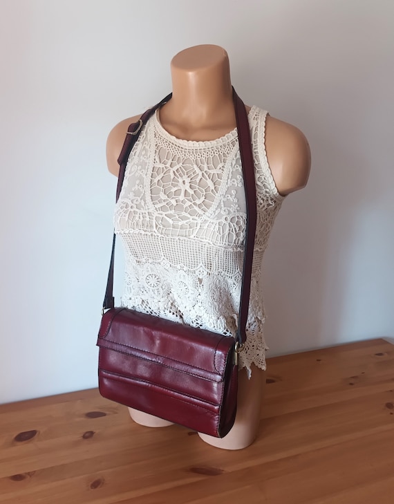 Maroon messenger bag hotsell