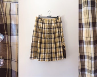 Plaid pleated skirt 48 2025