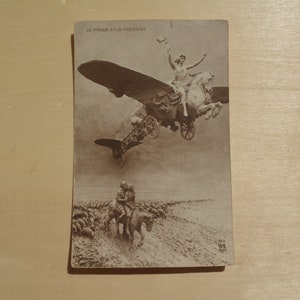 Max Hofler No 1918 Printed by George Pulman London Unused Postcard like Printed postcard Vintage England Mermaid Street Rye Postcard