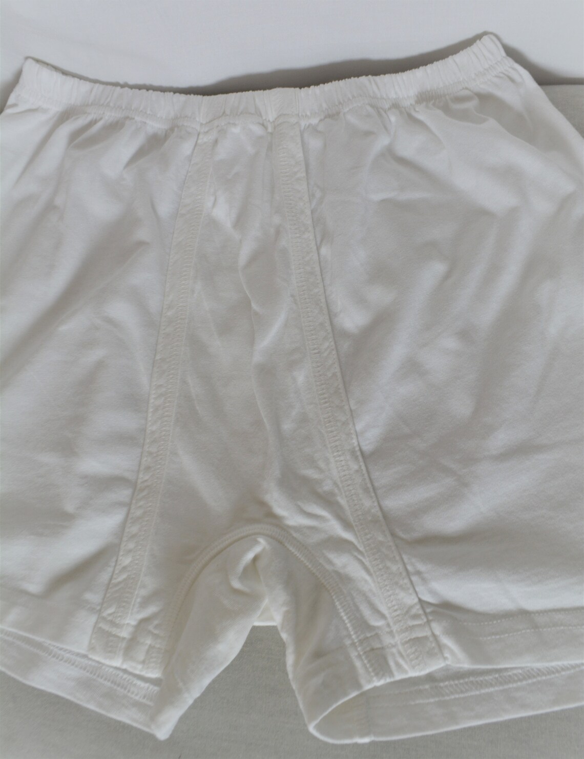 Vintage 100 Cotton Briefs for Men Size L Cotton White Boxer Etsy