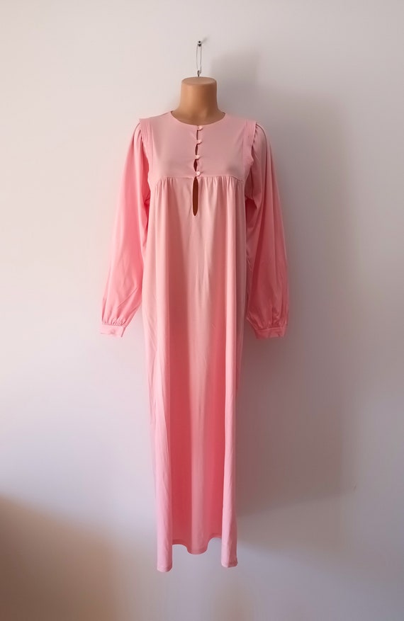 PASTUNETTE PINK COTTON NIGHTDRESS PASTUNETTE PINK COTTON NIGHTDRESS