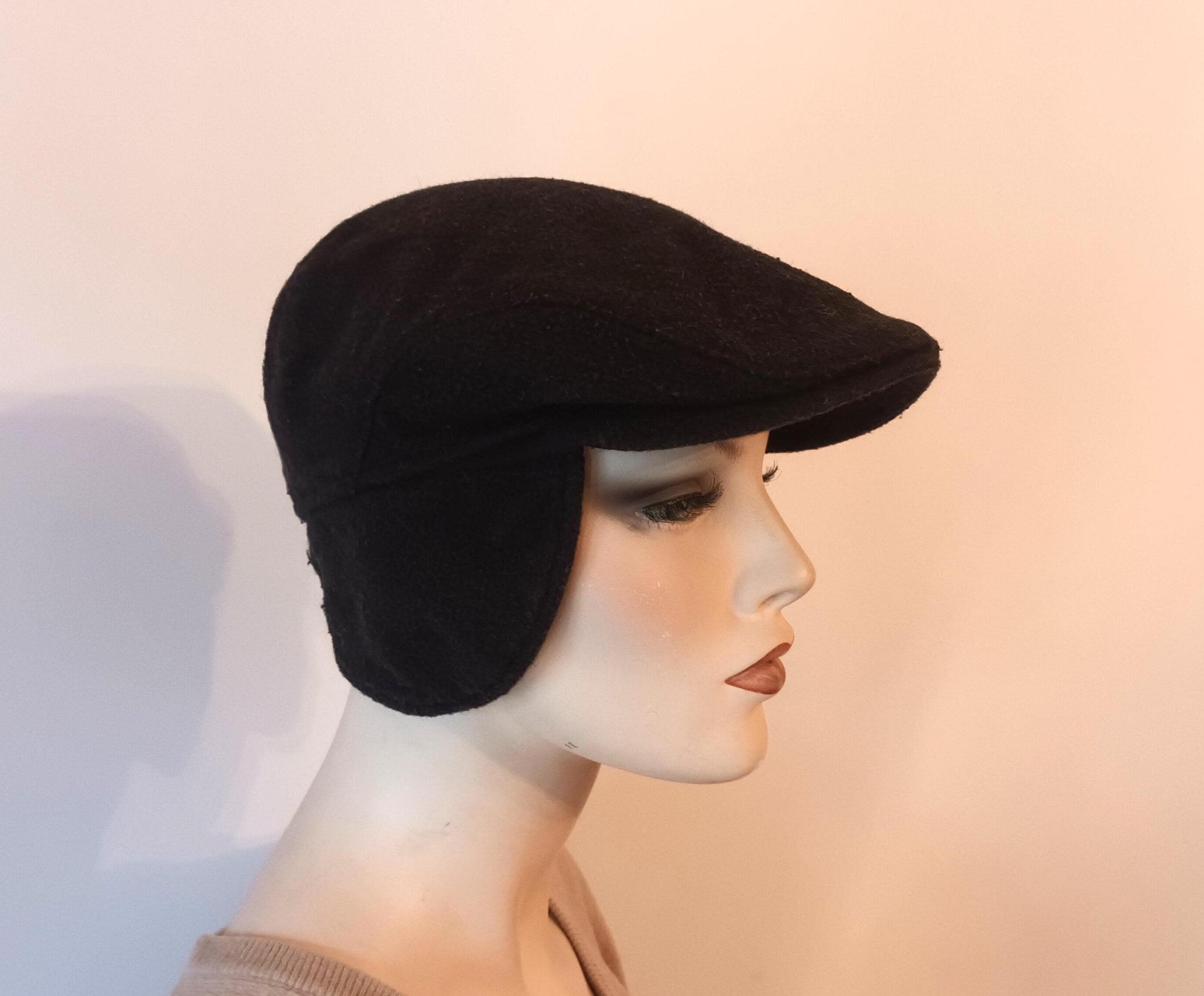 Béret D'hiver Homme En Laine Mélangée - Taille 59 - Doublure Polyester - Neuf Avec étiquettes