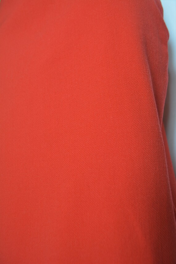 Vintage SUSANNE WIEBE Red Pencil Skirt Size S/M M… - image 4