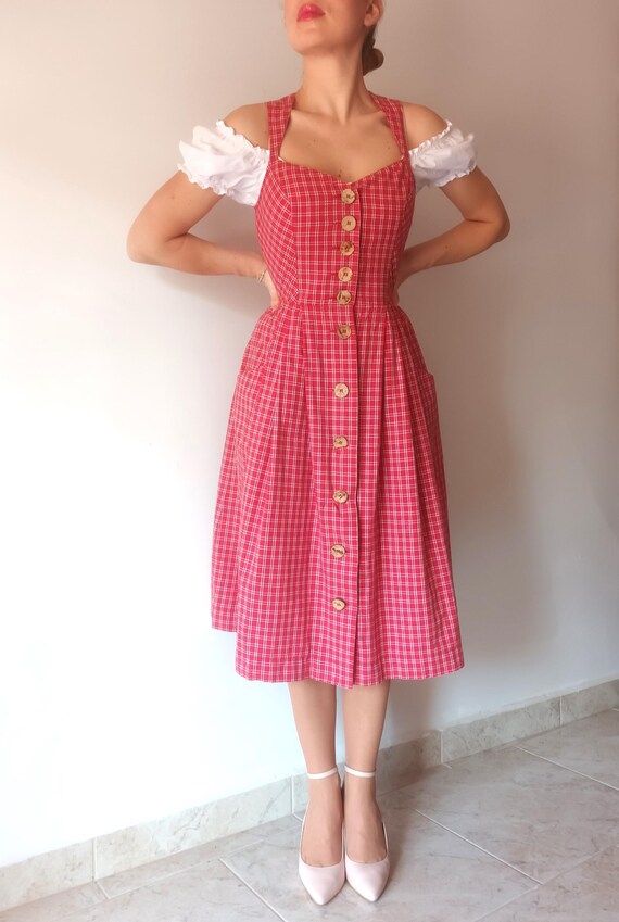knee length dresses for ladies Kruger Long Dirndl main image 0