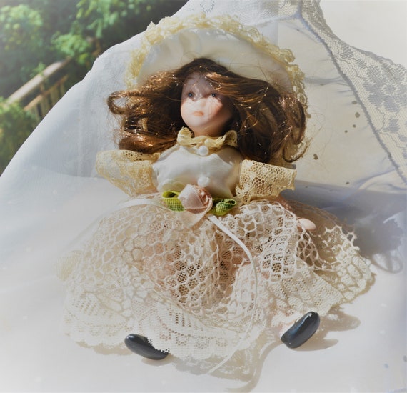 porcelain miniature dolls