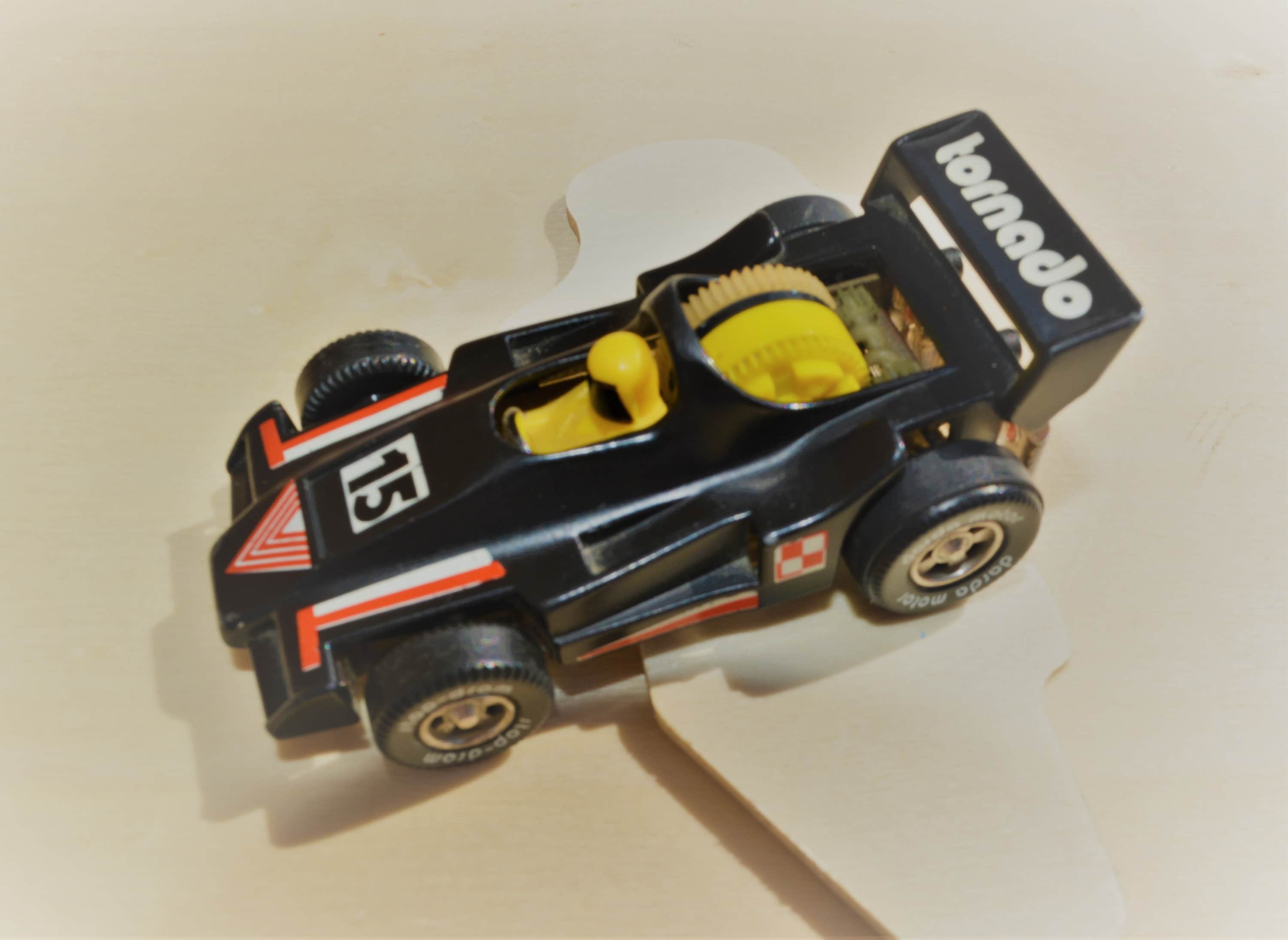 RARE Vintage 1980 s Darda Motor Toy Car Tornado Black Darda Motor