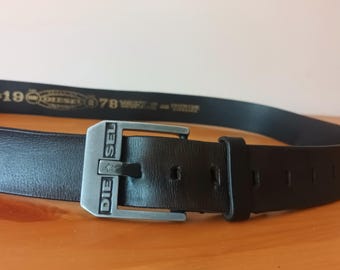 小物 DIESEL leather BELT BIG LOGO BK vintage s-l400.jpg