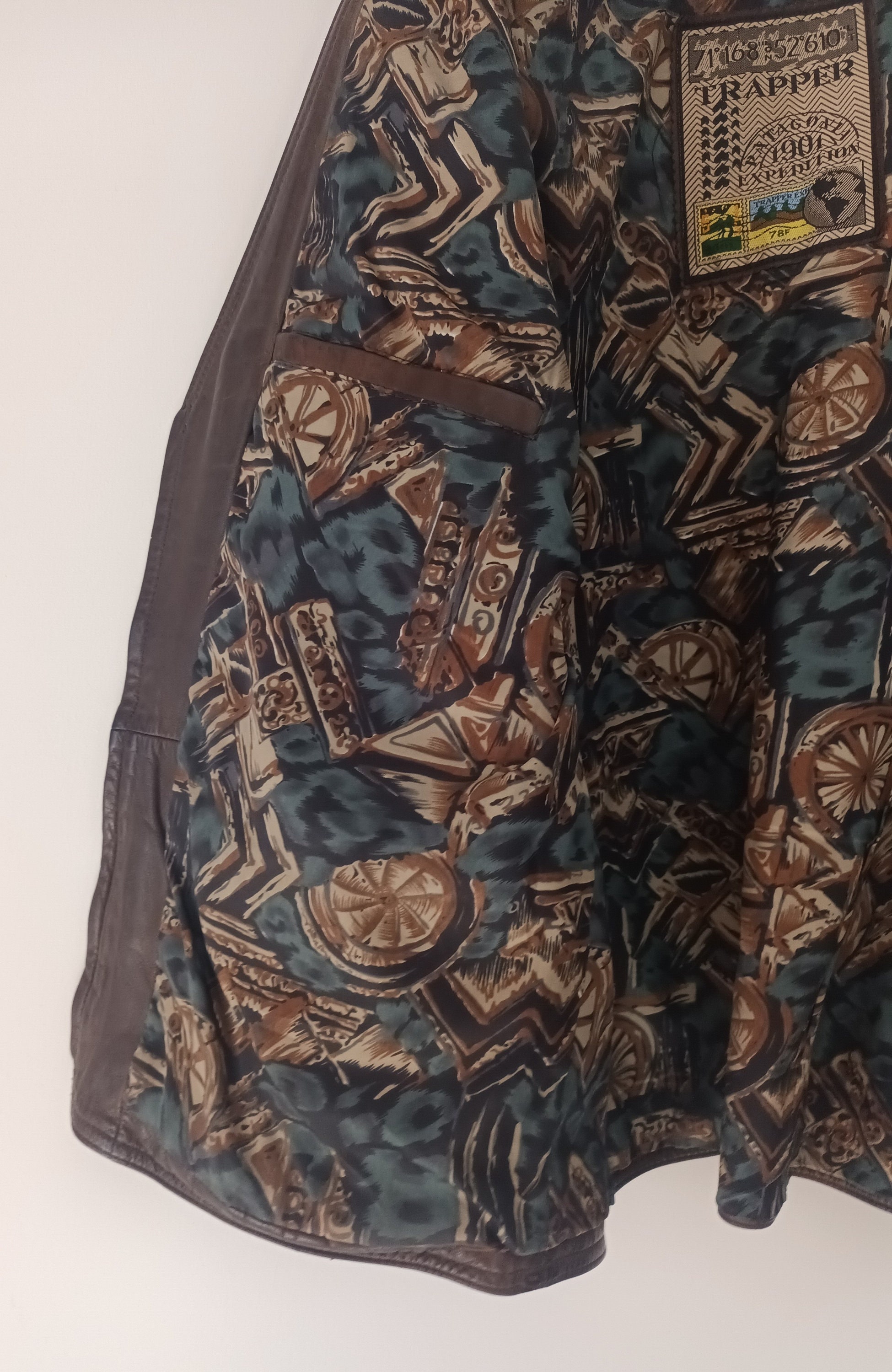 Gilet trappeur en cuir marron homme vintage taille M/50 marron nombreuses poches zippé veste sans manches en cuir gilet motard veste de cow-boy western - Canada
