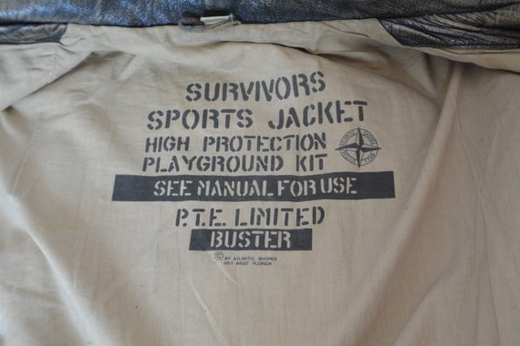 Vintage Damen Leder Jacke Grosse L Uberlebende Sportjacke Braun Etsy