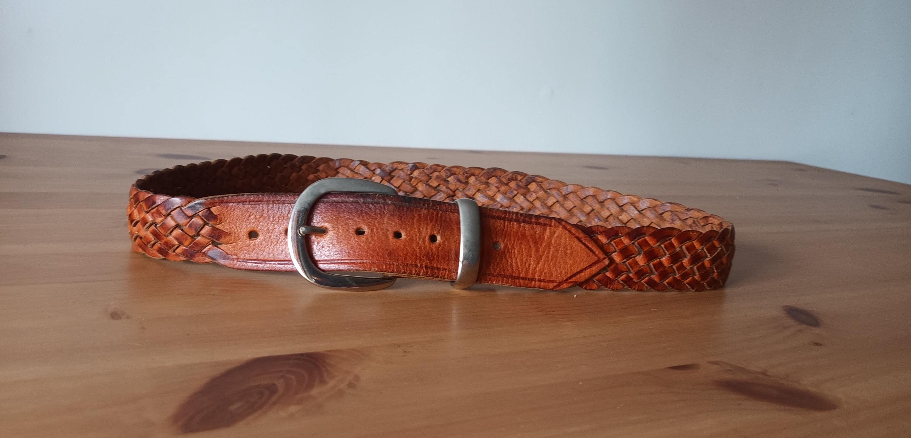 Spanish Braided Leather Belts - Etsy display picture 1