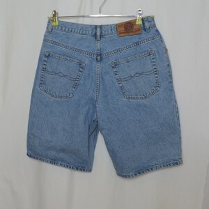 Jinglers Vintage Men's Denim Shorts Size 34/L Light Blue Fade Out Denim ...