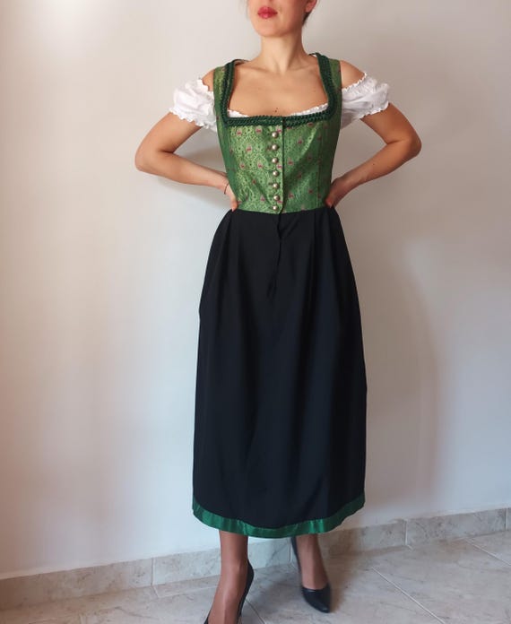dirndl dress green Olive Green Dirndl main image 0