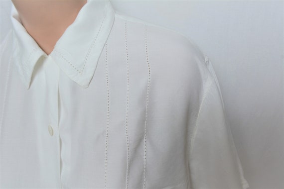Vintage Women Viscose Shirt Size M/38 