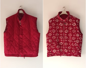 Ameri⭐︎ VINTAGE LIKE JACQUARD OVER VEST Ameri VINTAGE LIKE JACQUARD OVER VEST Vintage Nirvana