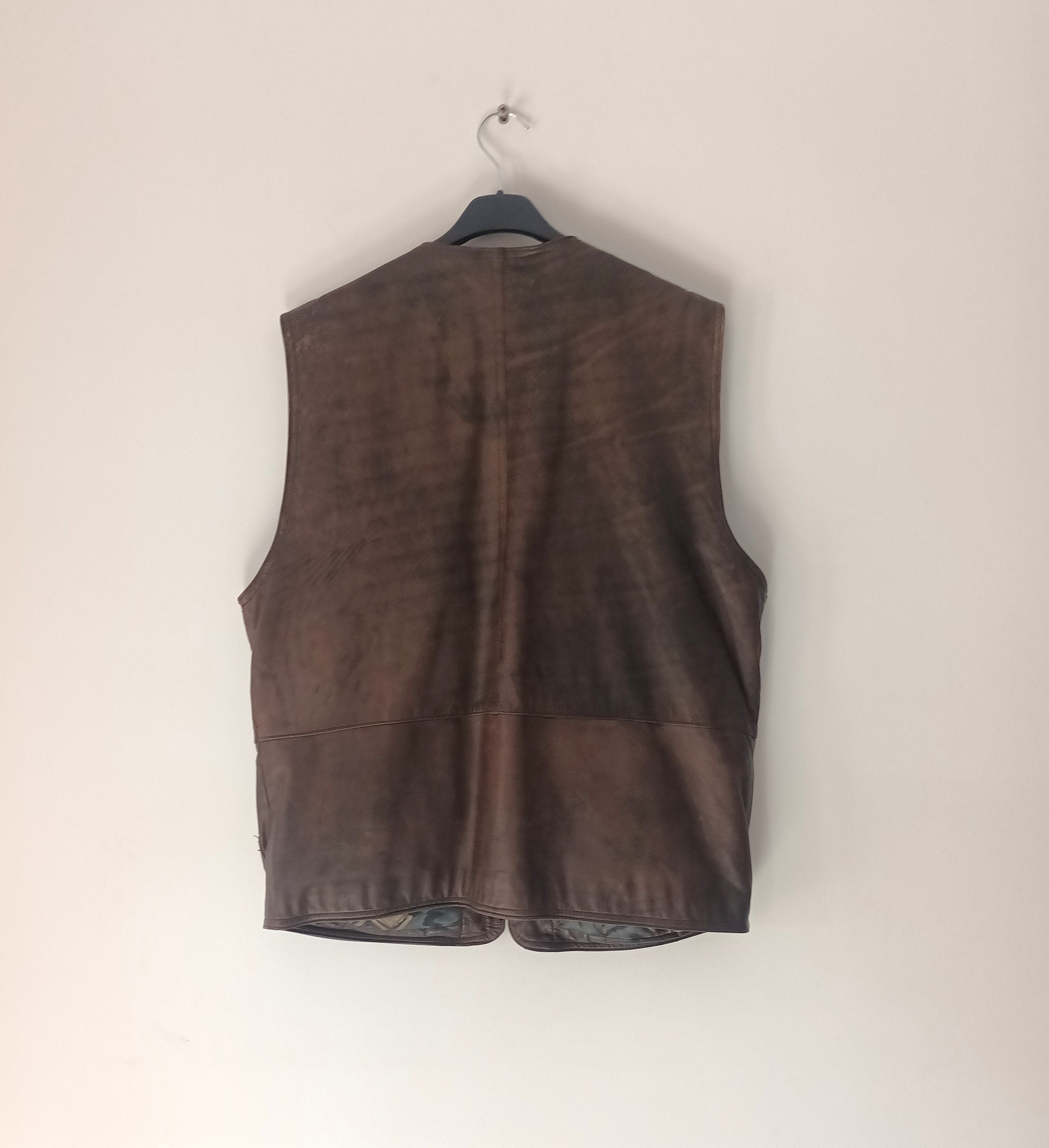 Gilet Cuir Homme Sans Manche - Dorian Gray | Steampunk Store
