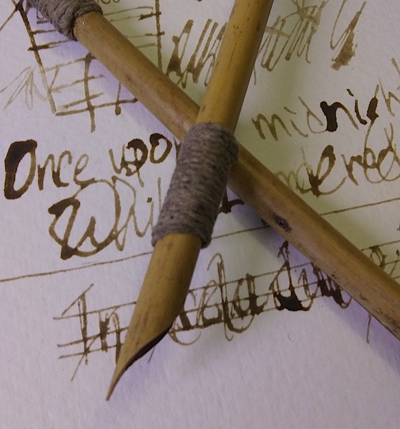 Caligraphy Reed Handcrafted Reed Pen – Calligraphy & Illustration Tool - Etsy