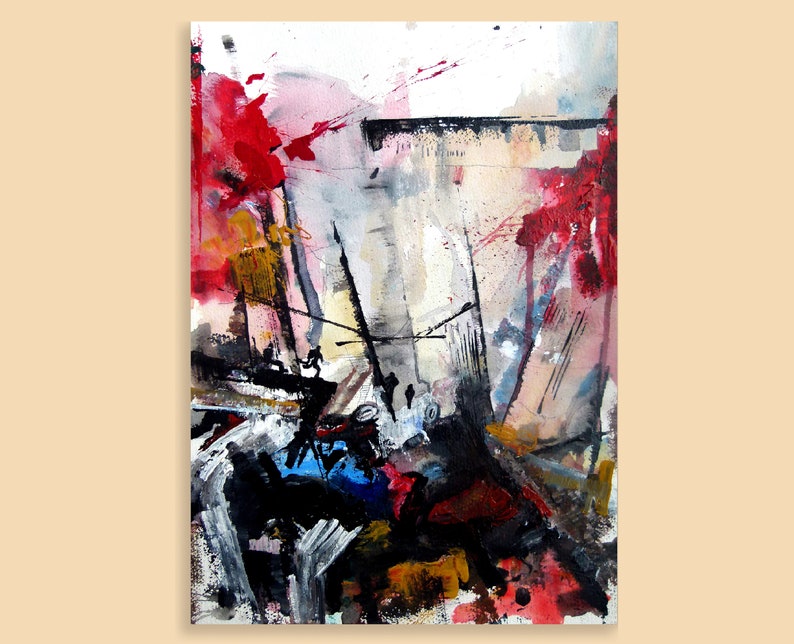 Acrylic Painting Afermath Limited Edition Giclee Print Fine Art