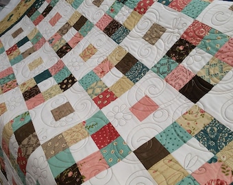 Jelly Roll Quilt Pattern - Where's Alice - Downloadable PDF