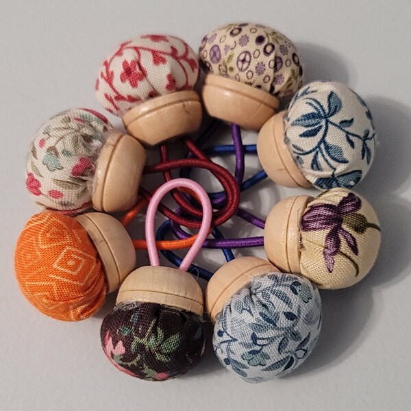 Pin Cushion Rings for quilting, hand sewing, embroidery, cross stitch