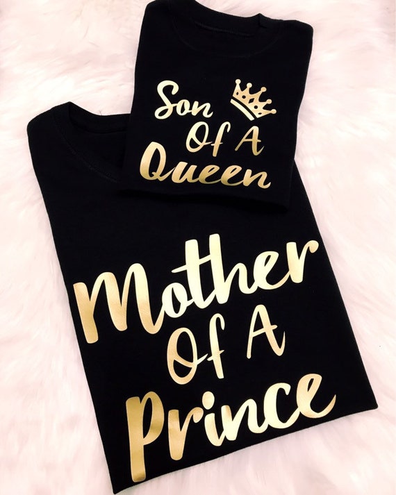 mom and son matching t shirts