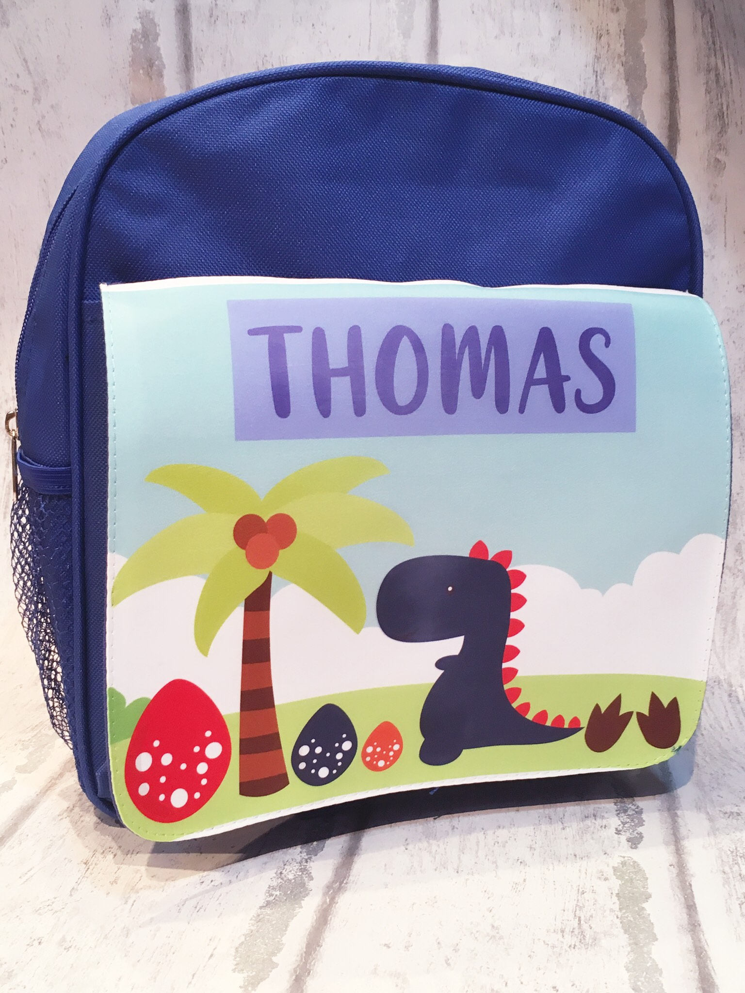 baby personalised backpack