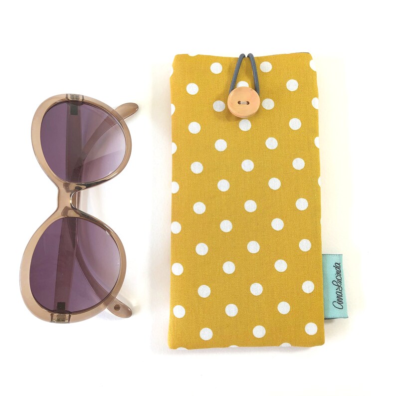 Soft Padded Glasses Pouch Sunglasses Case Fabric Eyeglasses Etsy UK