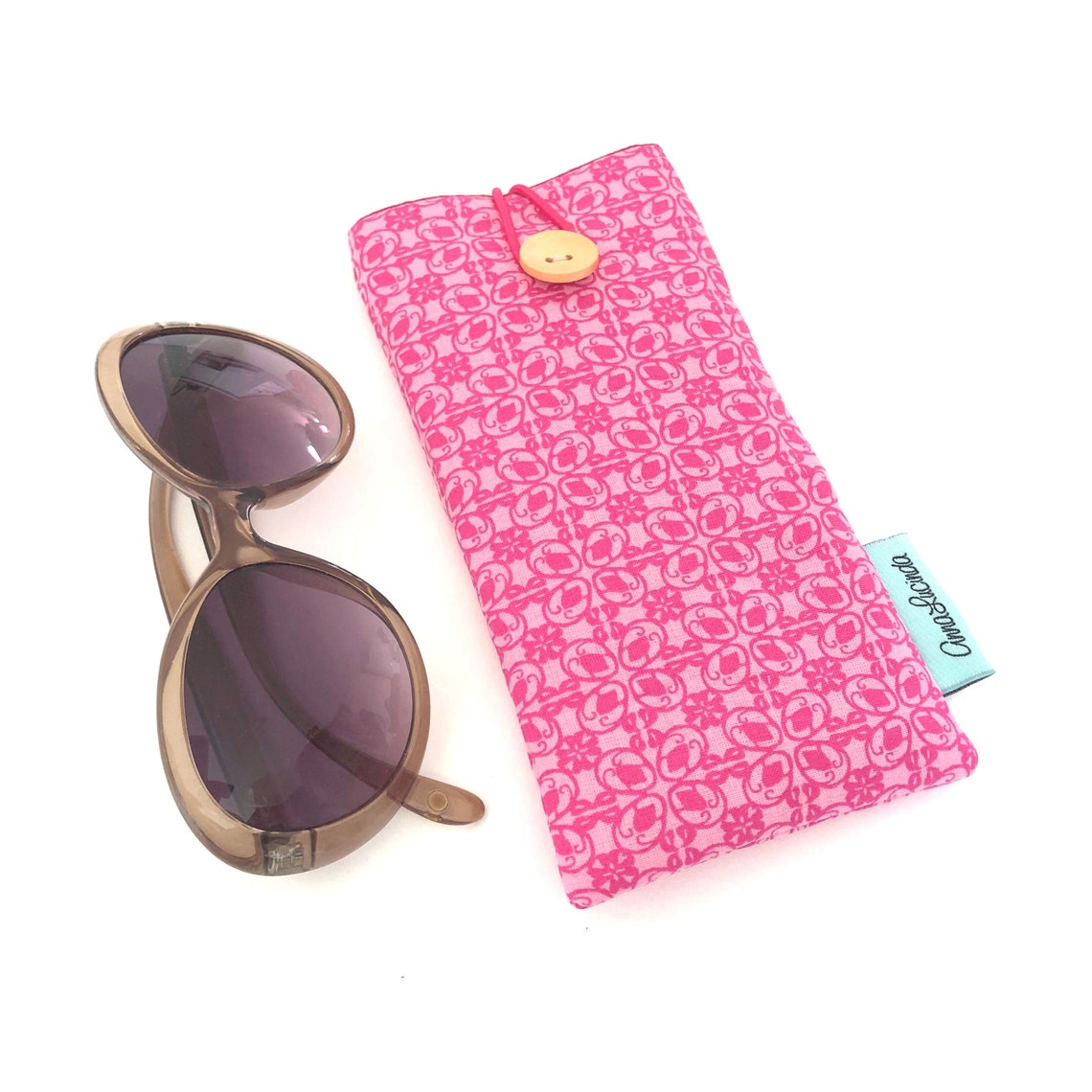 Fabric sunglasses pouch Soft padded glasses case Eyeglasses Etsy 日本