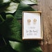 Gold and CZ Knot Earrings | I couldnt TIE the KNOT | Thank You | Bridal Jewelry | Bridesmaid Proposal | Bridesmaid Gift 