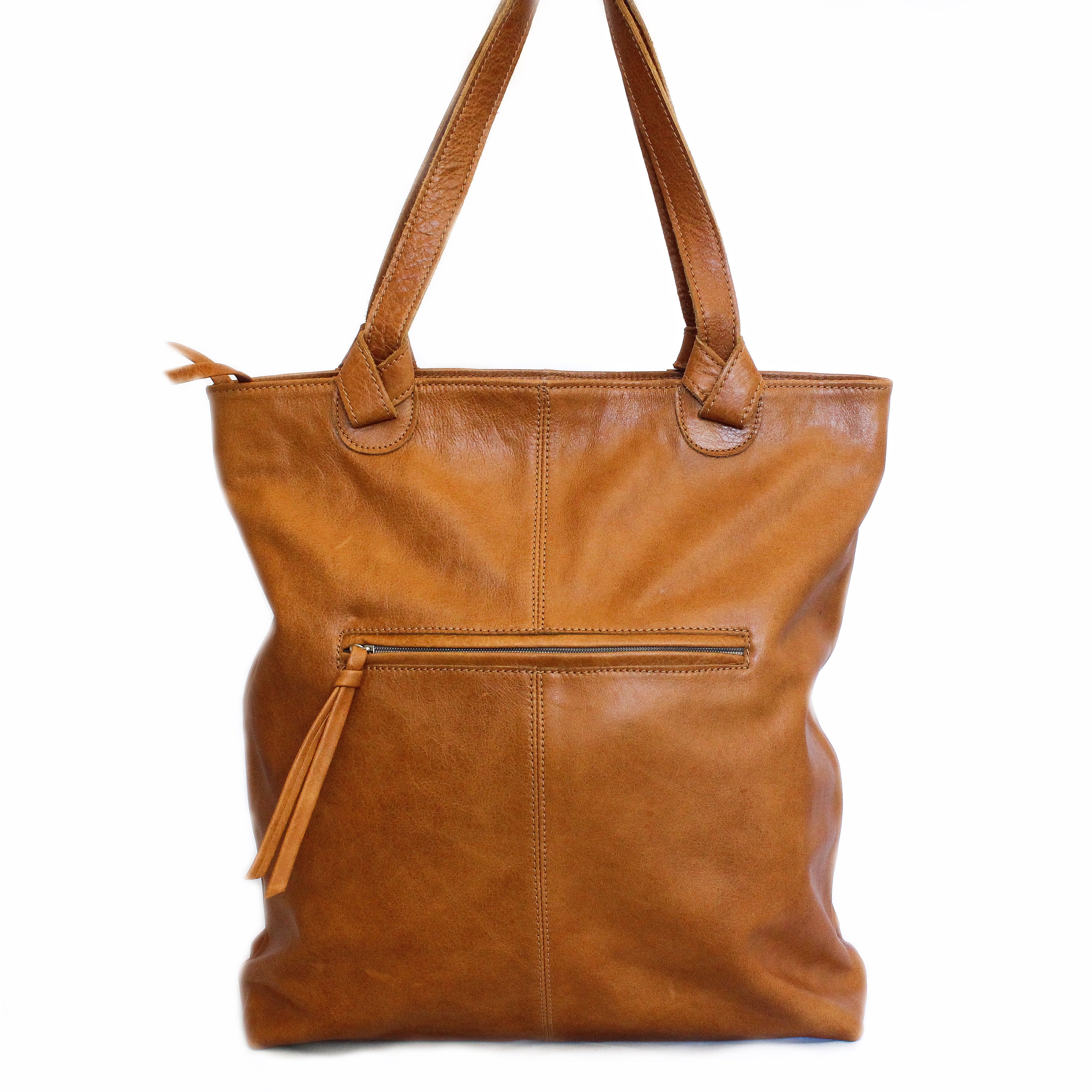 Leather Tote Bag Shoulder Bag Oversized Leather Tote Caramel - Etsy