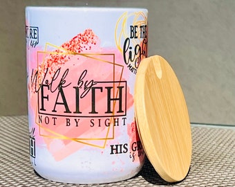 Christian Mug with lid