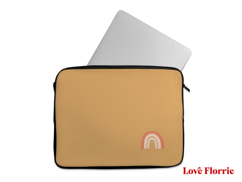 Rainbow Laptop Sleeve laptop case rainbow print laptop Etsy